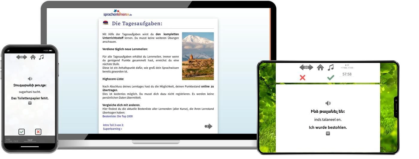 Armenisch lernen, Armenisch Sprachkurs Armenisch lernen, Armenisch Sprachkurs
