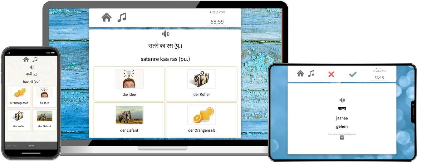 Hindi lernen, Hindi Sprachkurs