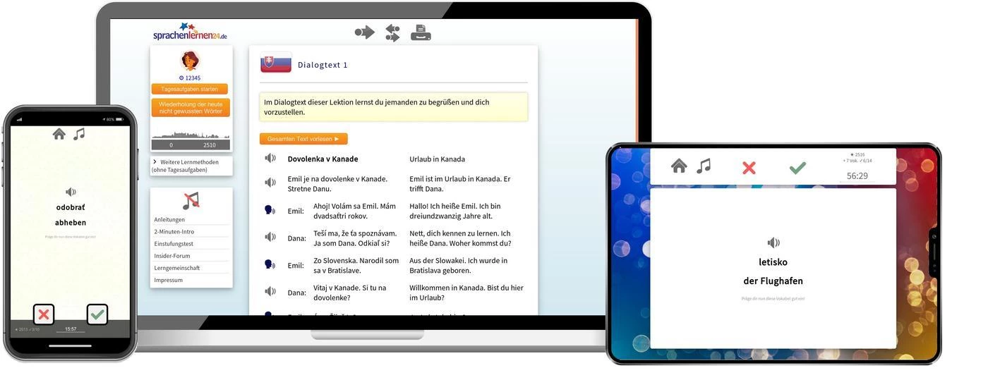 Slowakisch lernen, Slowakisch Sprachkurs Slowakisch lernen, Slowakisch Sprachkurs